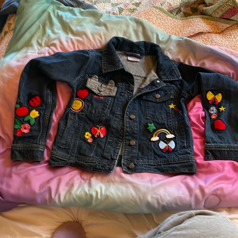 Girl’s Embroidered Jean Jacket!